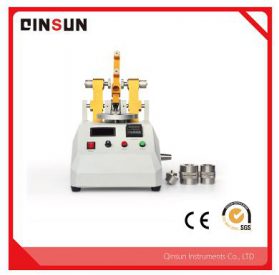 Taber abrasion resistance tester